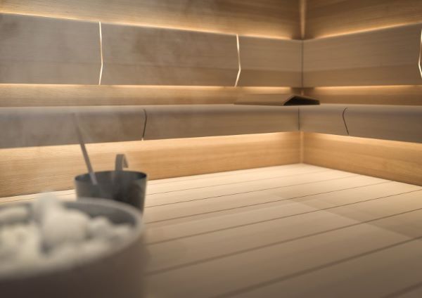 How to build stylish sauna lighting, which also makes the space more functional?